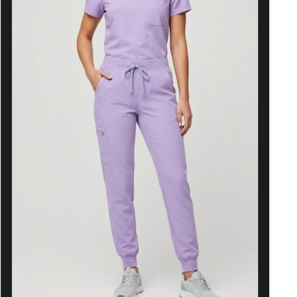 FIGS Mauve Zamora Jogger Scrub Pants | FIONx Technical Fabric  XSmall